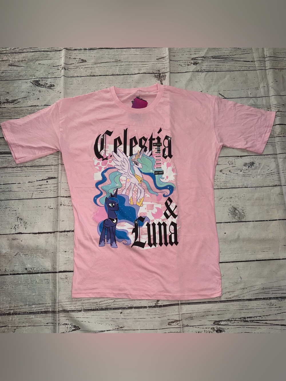 My Little Pony Pink Celestia & Luna Graphic Tee